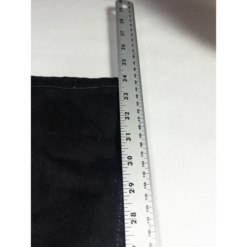 NWT Levi's 550 Relaxed Fit Jeans Mens 35x34 Black Denim Streetwear Classic